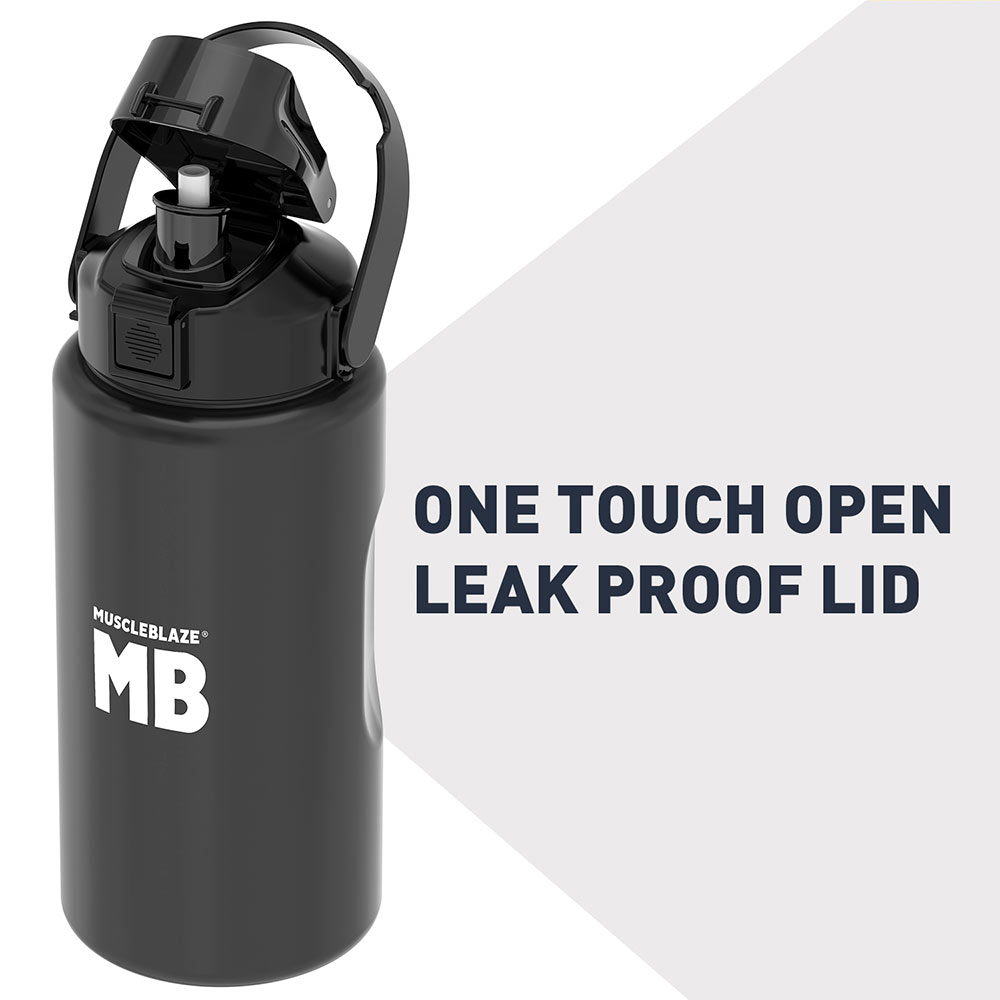 6 - MuscleBlaze Gallonator,  Stealth Black  2 L
