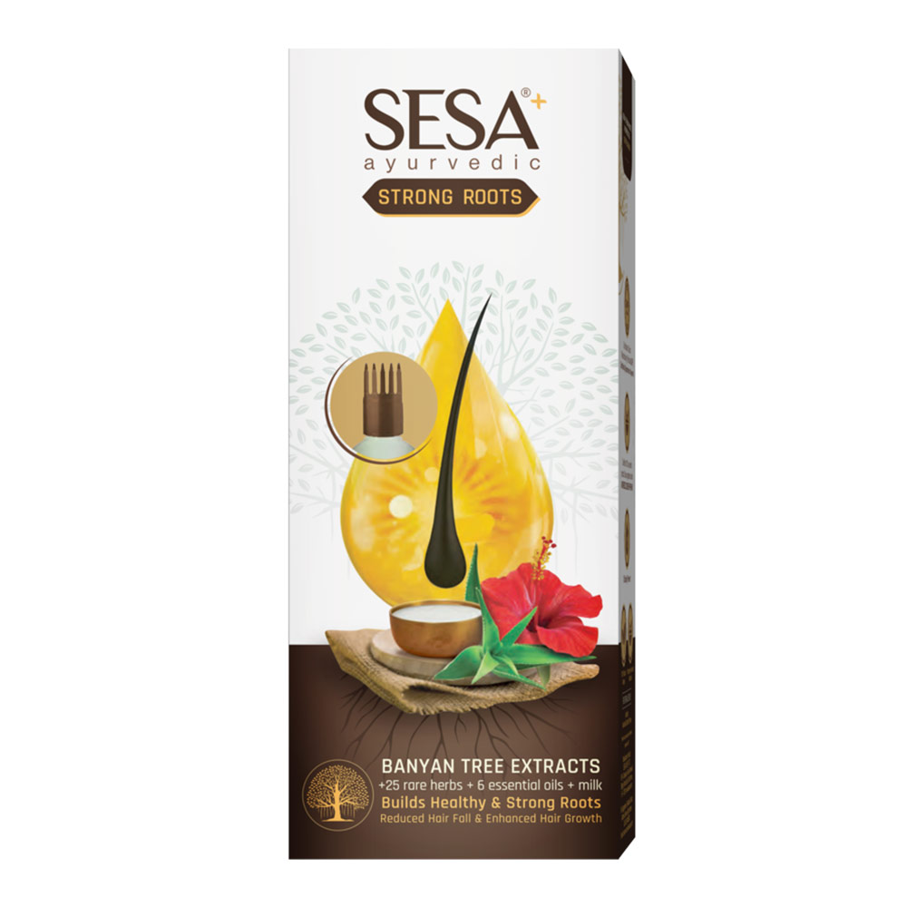 9 - Sesa Ayurvedic Strong Roots Hair Oil,  200 ml  Builds Healthy & Strong Roots 