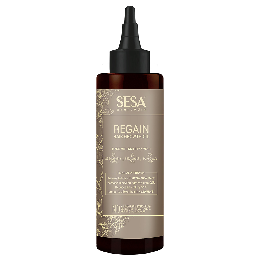 2 - Sesa Regain Hair Growth Oil,  100 ml  Made With Kshir Pak Vidhi (Refill Pack) 
