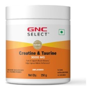 GNC Creatine Monohydrate & Taurine- Unflavoured 250 g