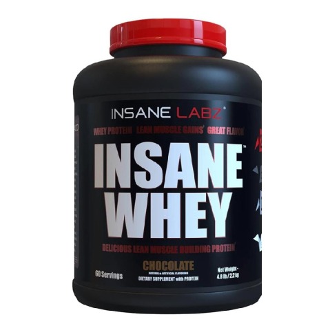 1 - Insane Labz Insane Whey,  4.8 lb  Chocolate 