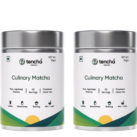 1 - Tencha Culinary Matcha Green Tea Powder,  50 g  Japanese Matcha (Pack of 2) 