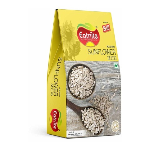 1 - Eatriite Roasted Sunflower Seeds,  Unflavoured  200 g 