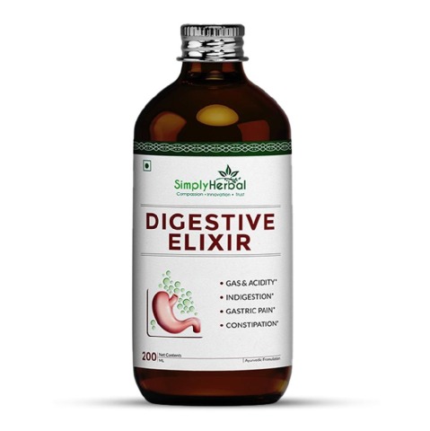 1 - Simply Herbal Digestive Elixir Syrup,  450 ml 