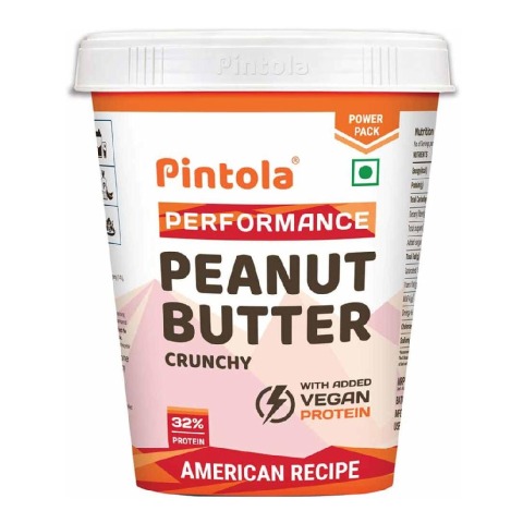 1 - Pintola American Recipe Performance Series Peanut Butter,  0.510 kg  Crunchy 