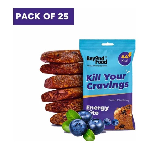 Beyond Food Energy Bite,  25 Piece(s)/Pack  Fresh Blueberry 