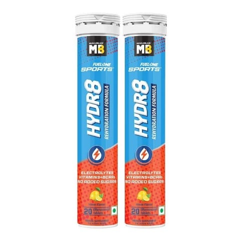 2 - MB Fuel One Sports Hydr8 20 tablet(s) combo OP,  2 Piece(s)/Pack  Lemon 