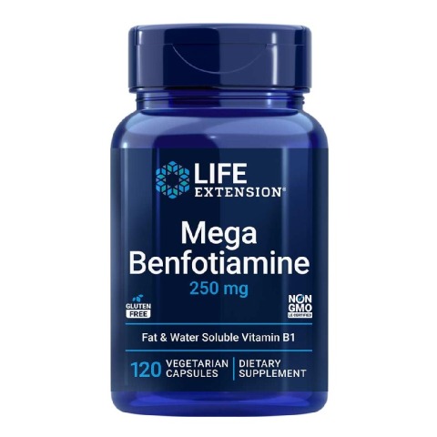 2 - Life Extension Mega Benfotiamine,  120 veggie capsule(s) 