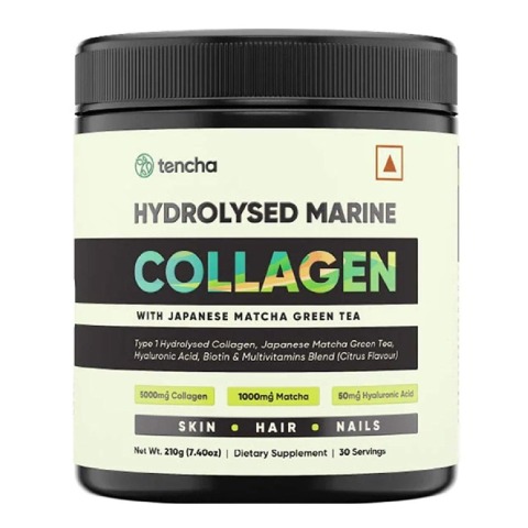 Tencha Matcha Marine Collagen, 210 g Unflavoured