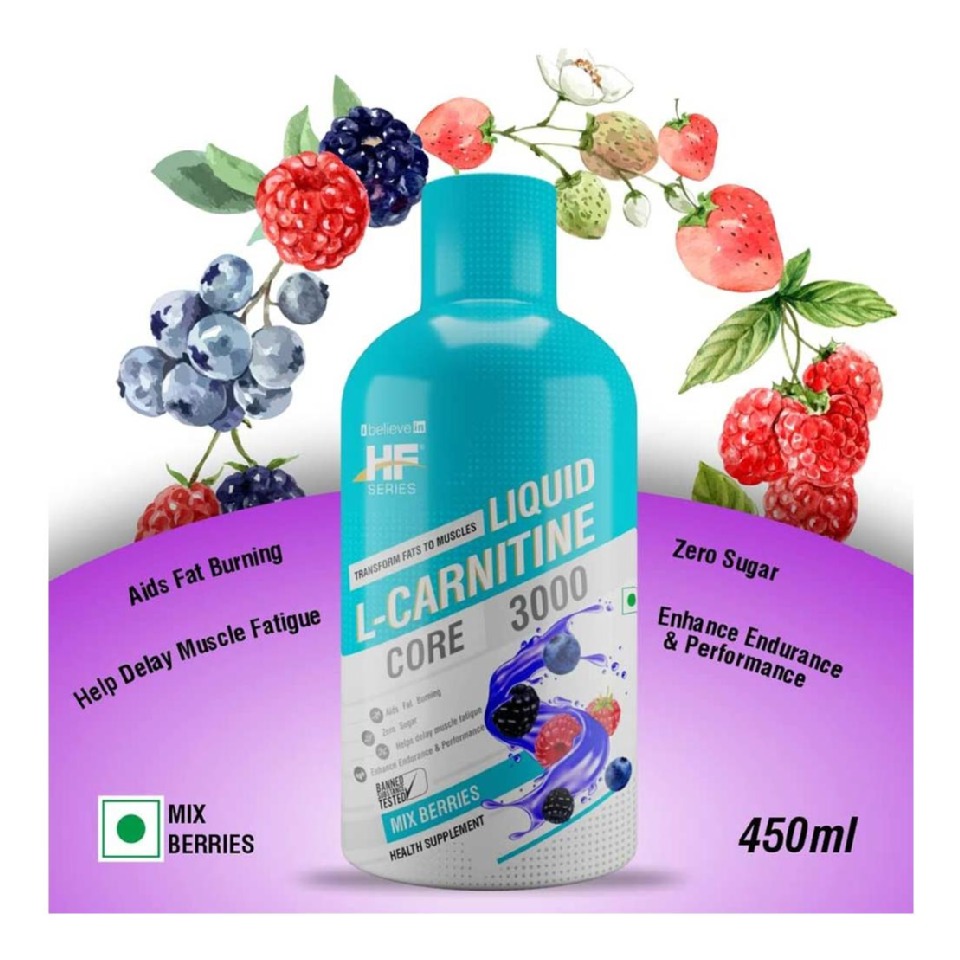 healthfarm l carnitine HF Series Liquid L-Carnitine Core 3000 at Best Price in India