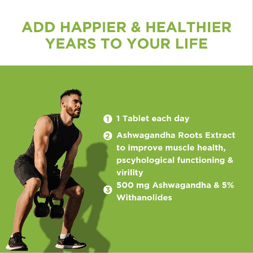 7 - HK Vitals Ashwagandha by HealthKart,  40 tablet(s) 