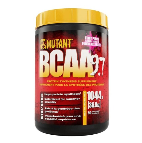 1 - Mutant BCAA Powder,  2.3 lb  Fruit Punch 