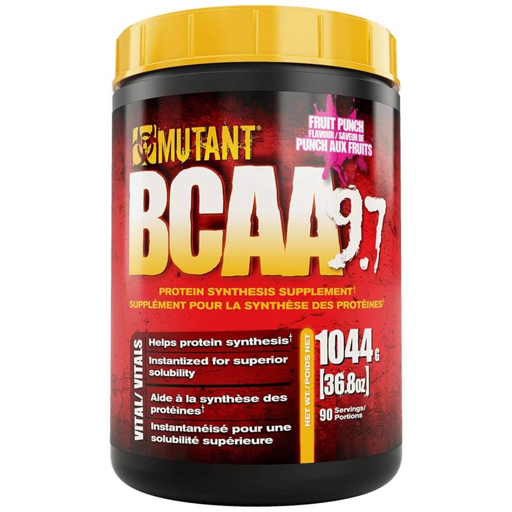 1 - Mutant BCAA Powder,  2.3 lb  Fruit Punch 