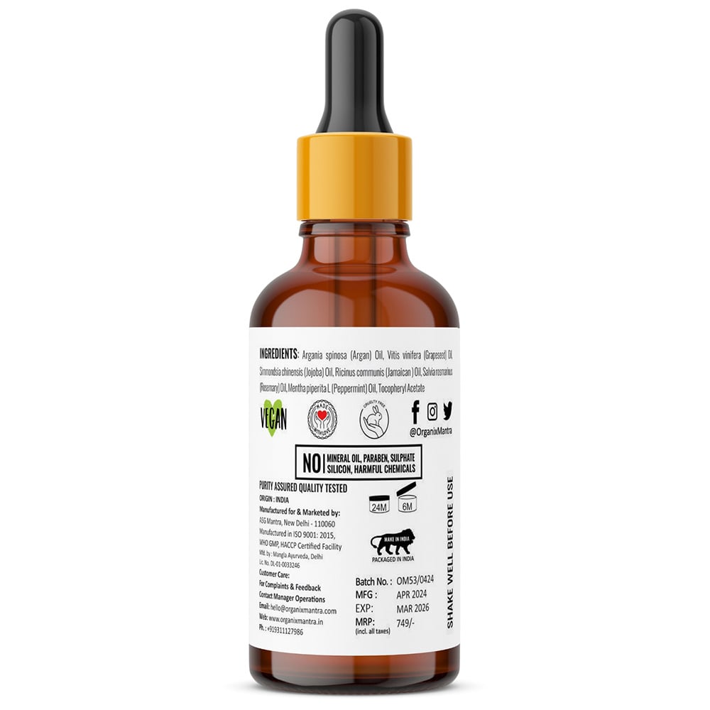 2 - Organix Mantra Rosemary Regenroot Hair Growth Serum,  30 ml  for All Hair Types 