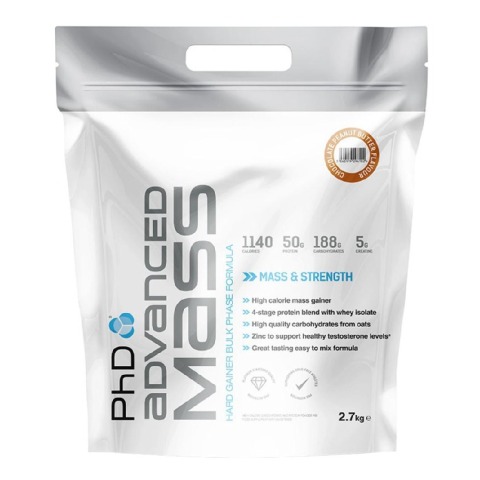 PhD Advanced Mass, 5.95 lb Chocolate Peanut Butter