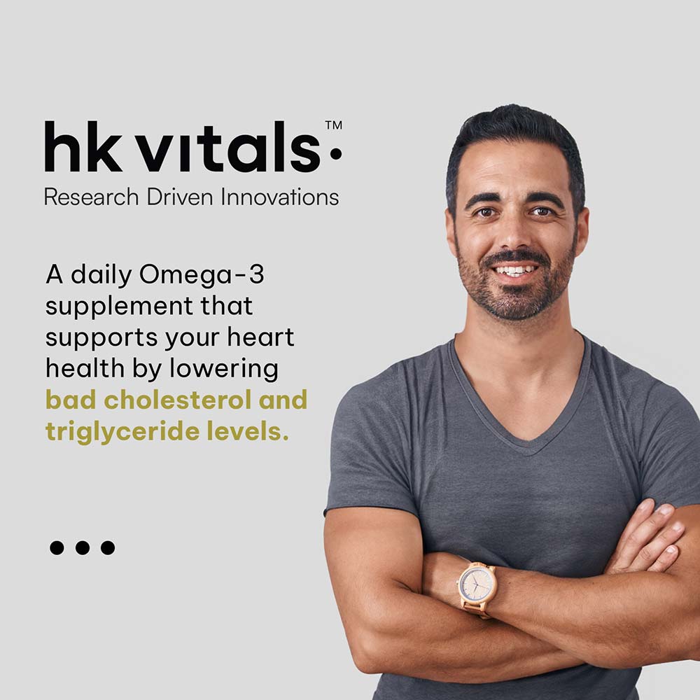 3 - HK Vitals Omega-3 by HealthKart,  90 softgels 