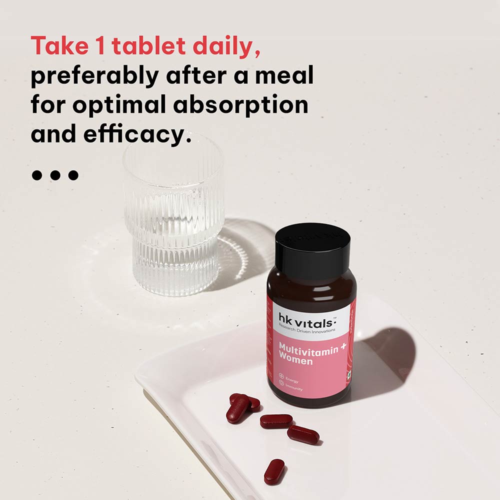 5 - HK Vitals Multivitamin Plus Women,  30 tablet(s)  Unflavoured 