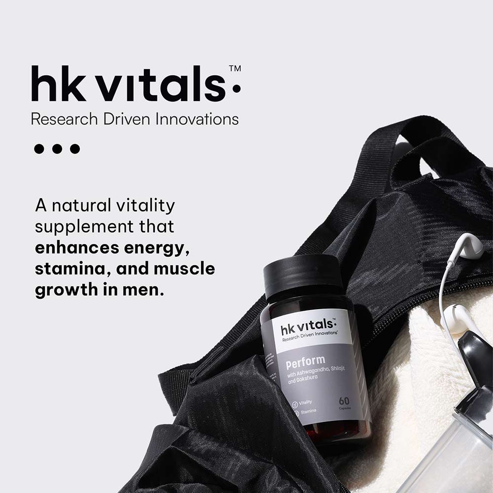 3 - HK Vitals Perform by HealthKart,  60 veggie capsule(s) 