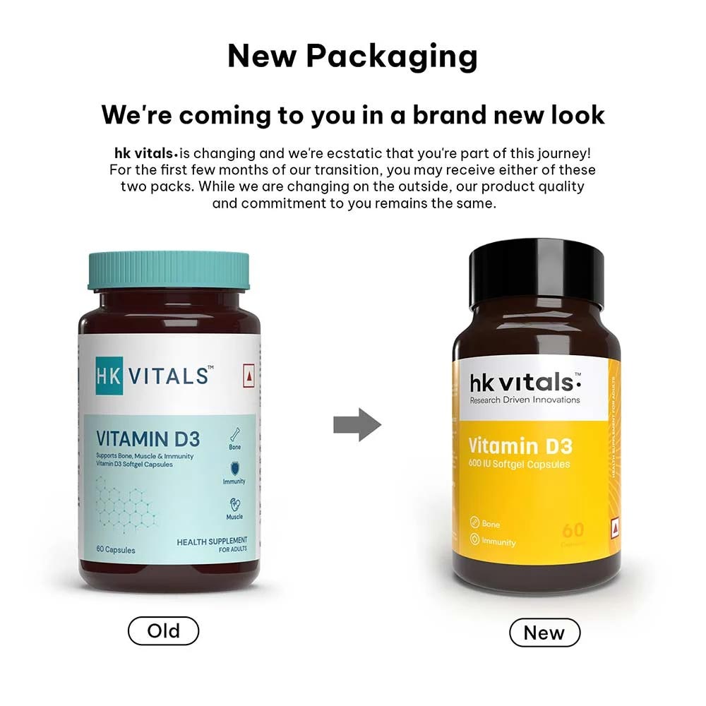 HK Vitals Vitamin D3 & Perform Combo