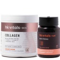 Collagen 200g and Biotin Combo, Orange + Unflavoured 60 tablet(s)