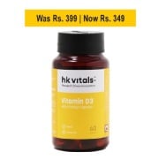 HealthKart HK Vitals Vitamin D3, 60 capsules
