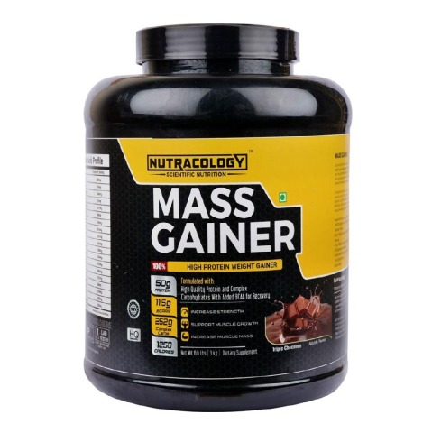 Nutracology Mass Gainer,  6.6 lb  Triple Chocolate 