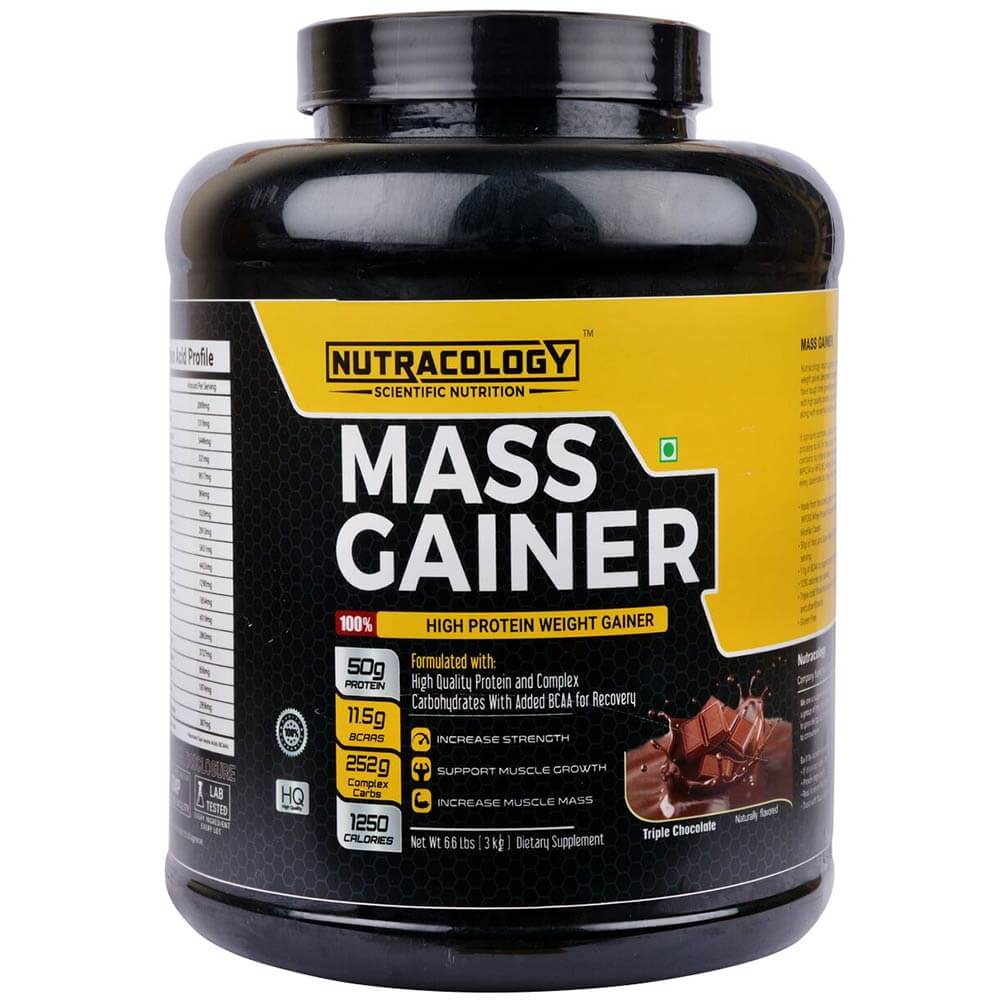 Nutracology Mass Gainer,  6.6 lb  Triple Chocolate 