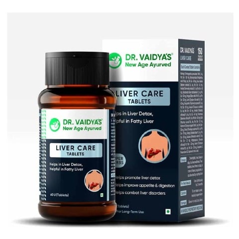 1 - Dr. Vaidya's Liver Care,  60 tablets 
