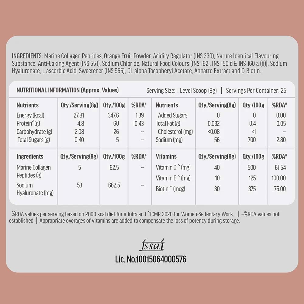 HK Vitals Collagen Face Moisturizer & Skin Radiance Collagen Combo