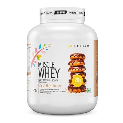 1 - Healthfarm Muscle Whey, 3.99 lb Choco Hazel Fusion