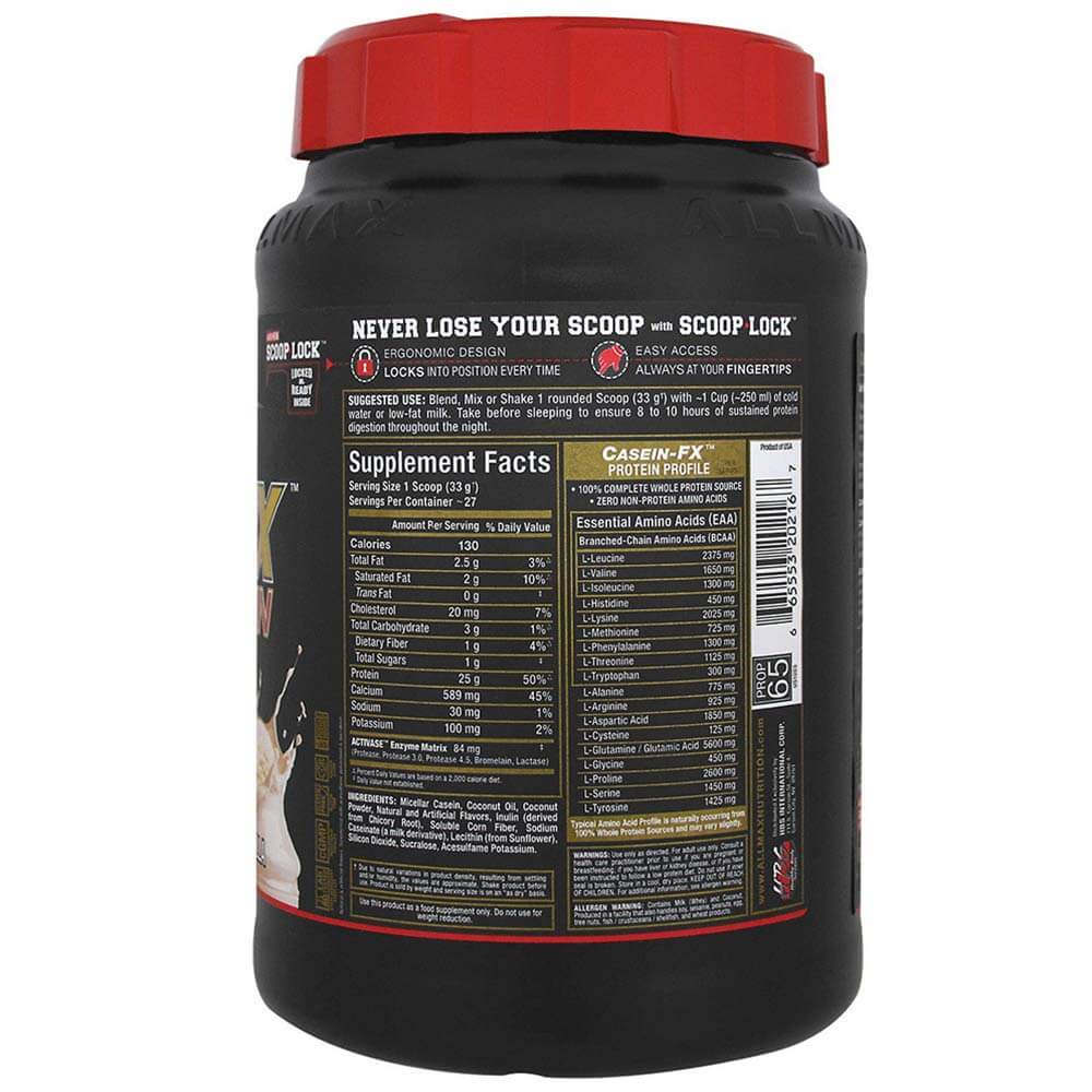 supplementinfo - Allmax Casein FX,  2 lb  Vanilla 