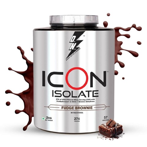 Divine Nutrition Icon Isolate,  4.4 lb  Fudge Brownie 