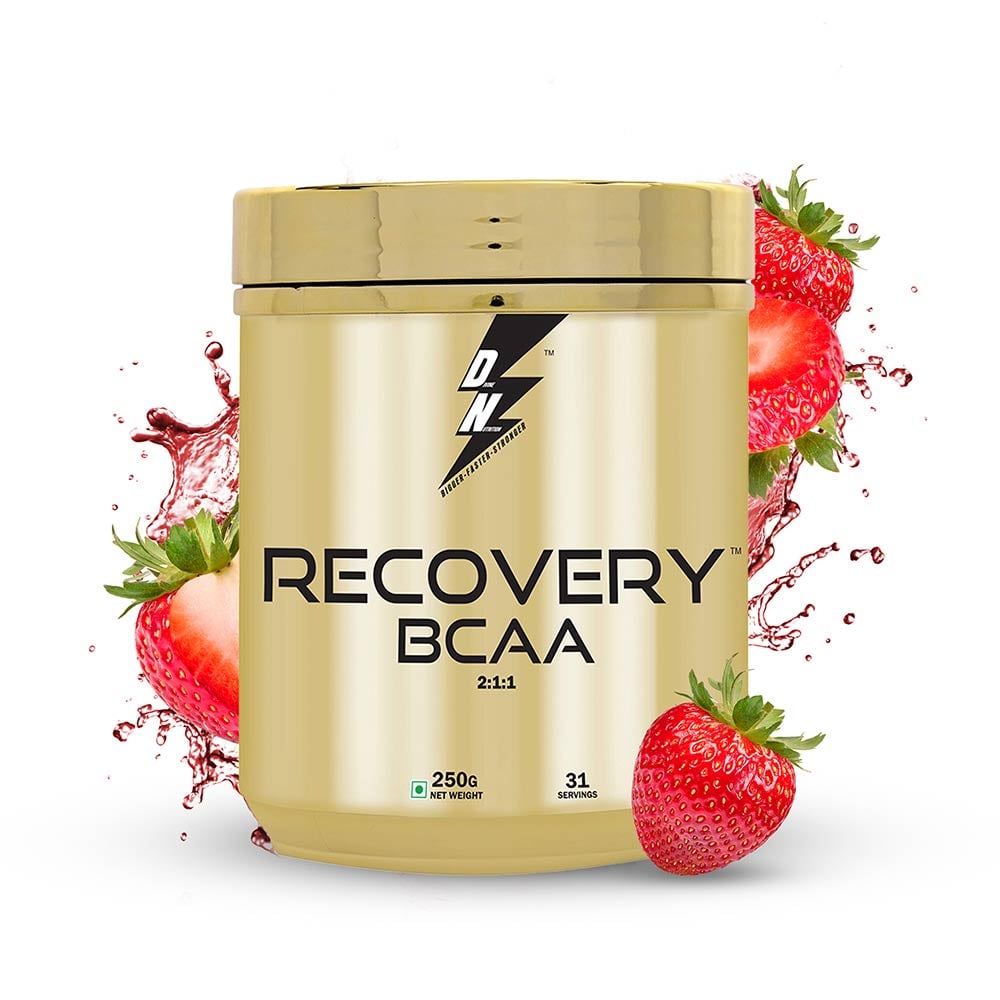 Divine Nutrition Recovery BCAA 2:1:1,  0.55 lb  31 Servings  Strawberry Kiwi 