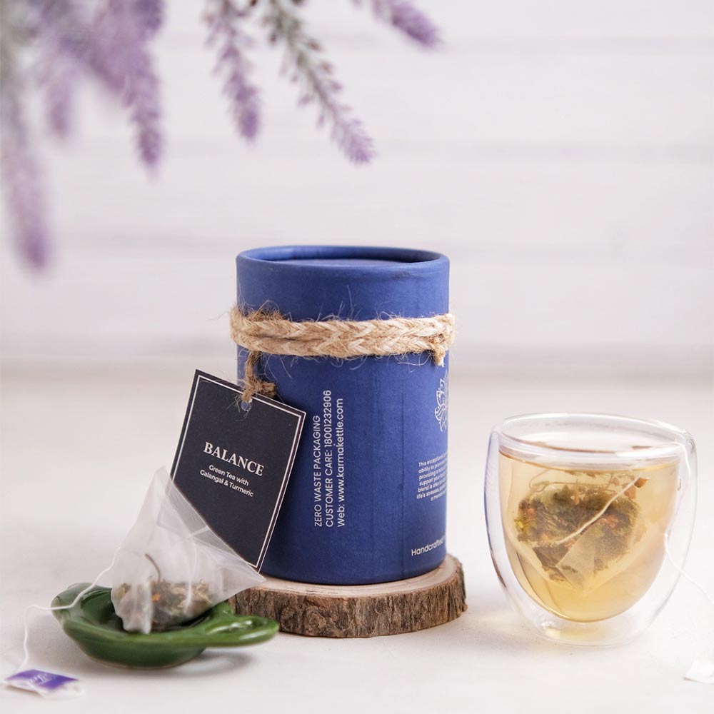 3 - Karma Kettle Balance Chakra Tea,  Natural  15 Tea Bag(s) 