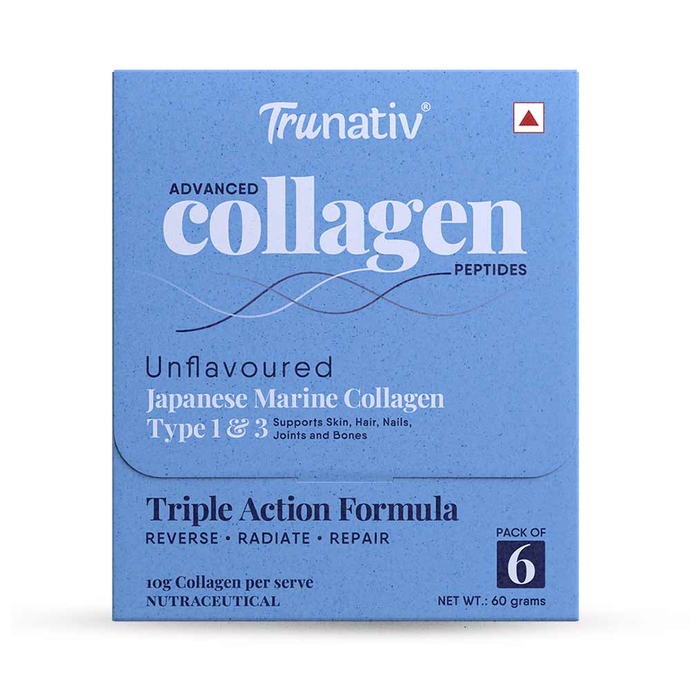 TruNativ Advanced Collagen Peptides,  6 sachets/pack  Unflavoured (Japanese Marine Collagen Type 1 & 3) -picture-38