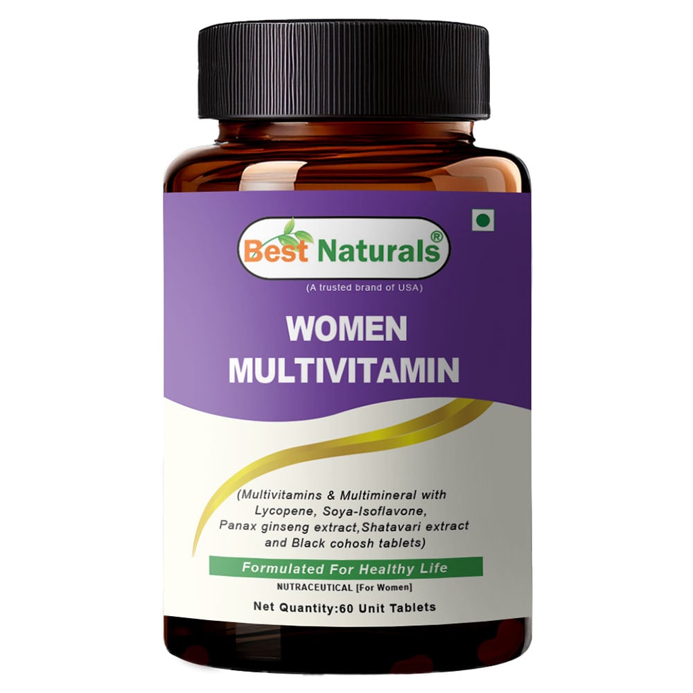 1 - Best Naturals Women Multivitamin,  60 tablet(s)  Unflavoured 