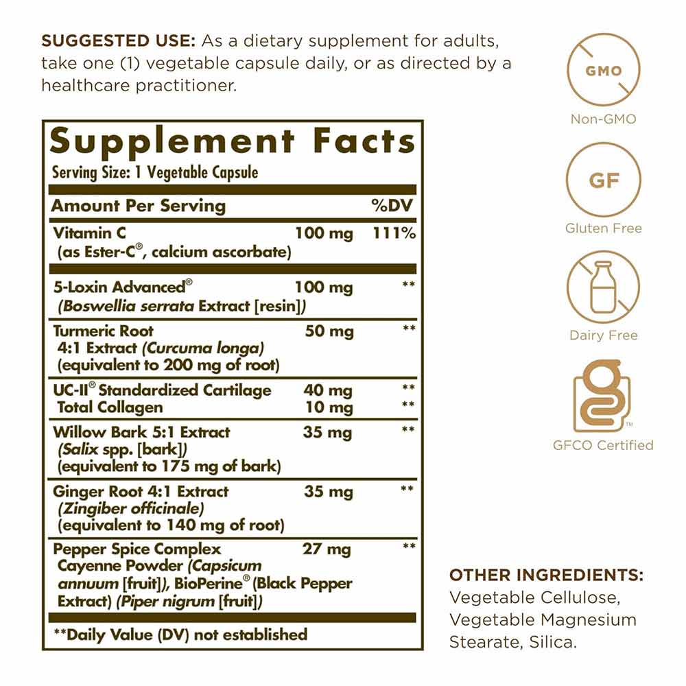 3 - Solgar No. 7 Advanced Joint Support Complex,  30 veggie capsule(s) 