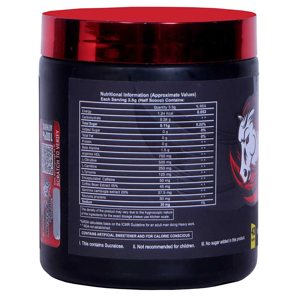 2 - Muscle Garage Race Horse Pre Workout,  0.33 lb  Watermelon 