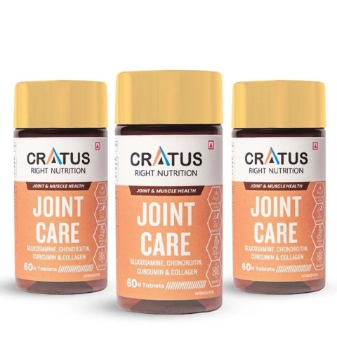 1 - Cratus Right Nutrition Joint Care (Pack of 3),  60 tablet(s) 