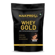 Nakpro Whey Gold Protein Concentrate- 2.2 lb Coffee