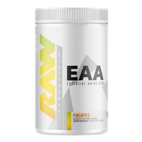 1 - RAW EAA - Essential Amino Acid,  Pineapple  0.67 lb  25 Servings 
