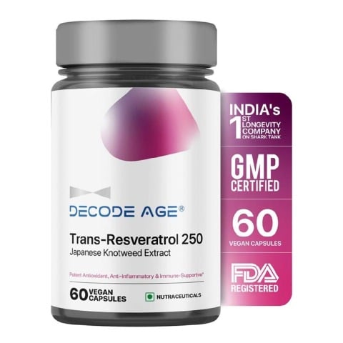 1 - Decode Age Trans-Resveratrol 250,  60 veggie capsule(s) 