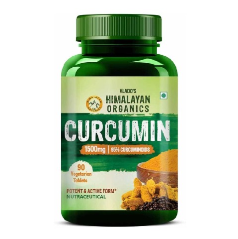 11 - Himalayan Organics Curcumin 1500mg,  90 tablet(s) 