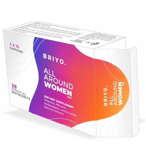 1 - Briyo All Around Women Daily Multivitamin, 30 capsules Unflavoured