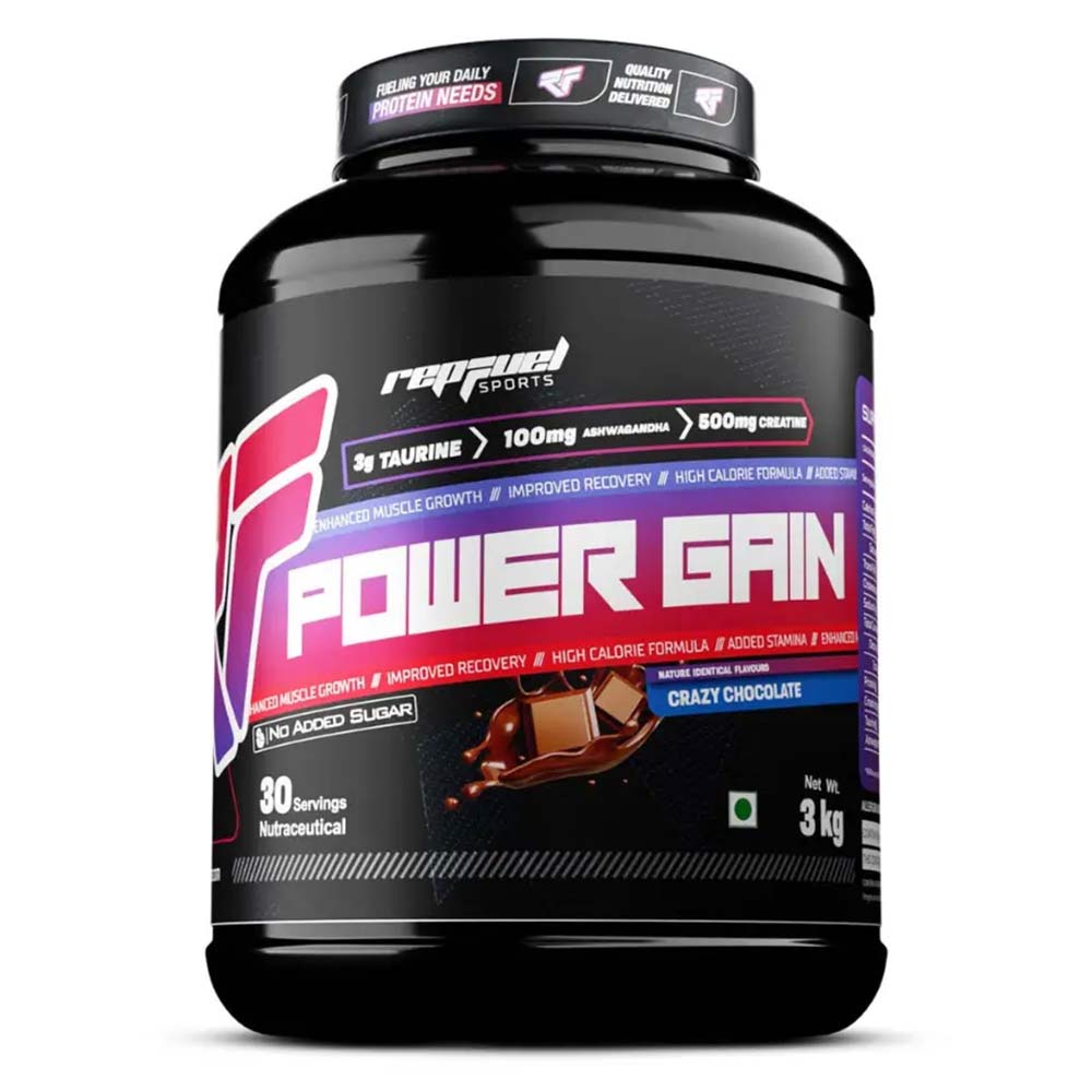 1 - Repfuel Sports Power Gain,  6.6 lb  Crazy Chocolate 