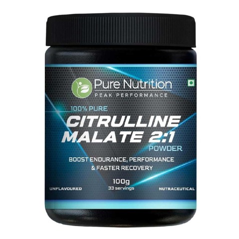 1 - Pure Nutrition 100% Pure L Citrulline DL Malate 2:1 Powder,  0.22 lb  Unflavoured 