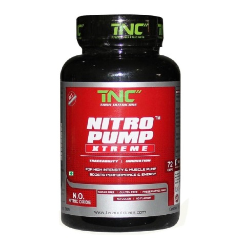 Tara Nutricare Nitro Pump,  72 capsules  Unflavoured 