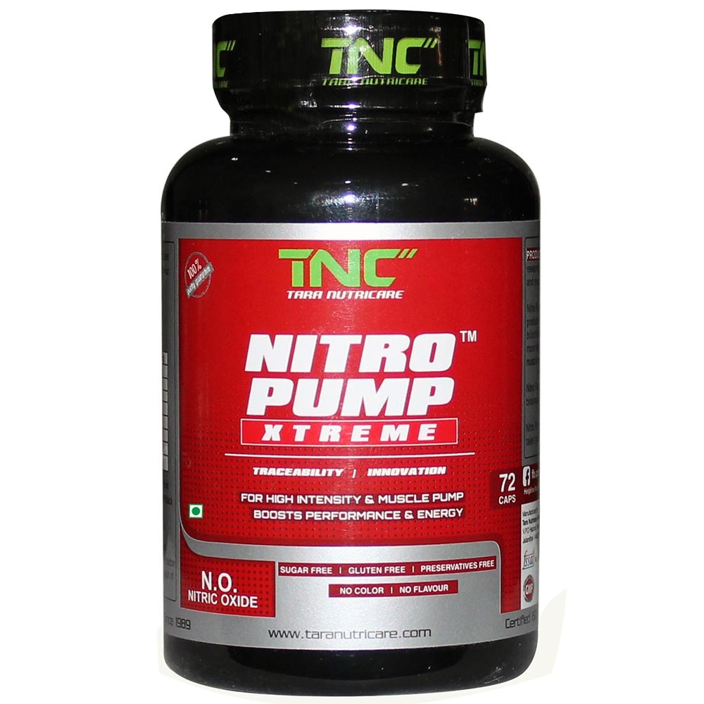 Tara Nutricare Nitro Pump,  72 capsules  Unflavoured 