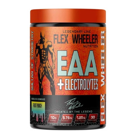 1 - Flex Wheeler Nutrition EAA with Electrolytes,  Fruit Punch  0.93 lb  30 Servings 