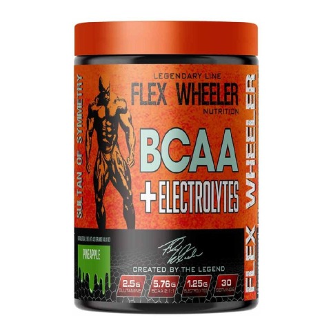 1 - Flex Wheeler Nutrition BCAA with Electrolytes,  0.93 lb  30 Servings  Pineapple 